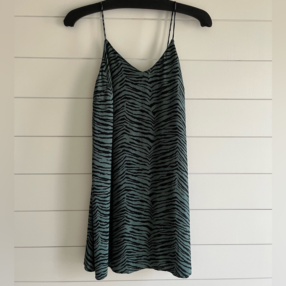 Zebra Print Slip Dress size SP American eagle